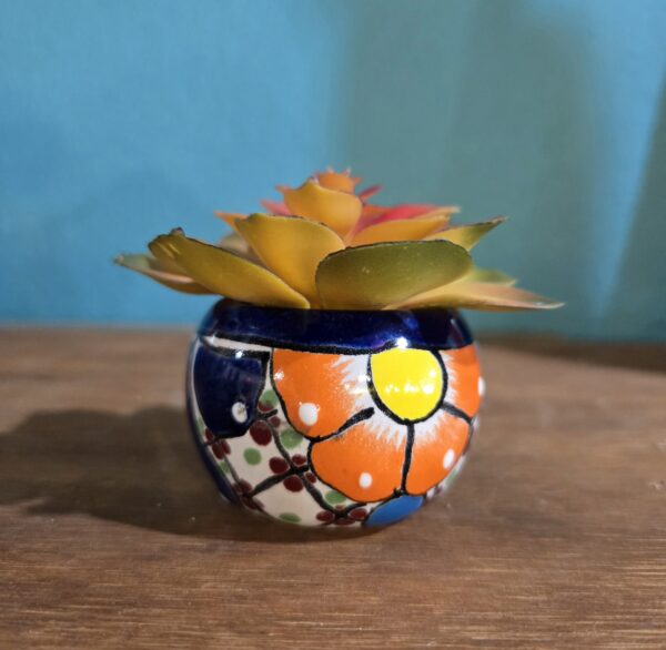 Succulent/Cactus mini planter, talavera - Image 4