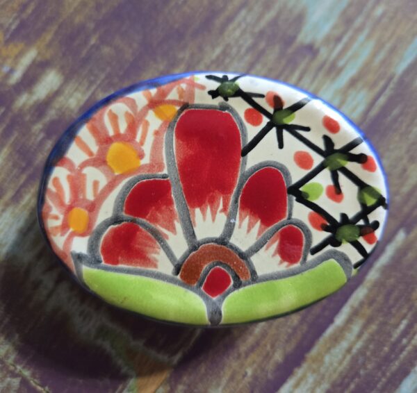 Jewelry Box Oval, Talavera - Image 3