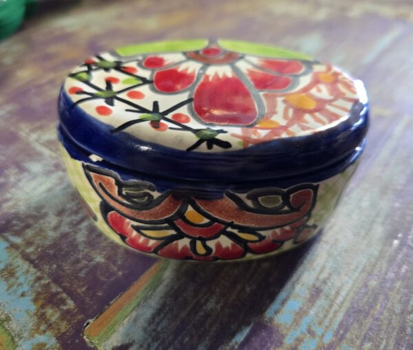 Jewelry Box Oval, Talavera - Image 2