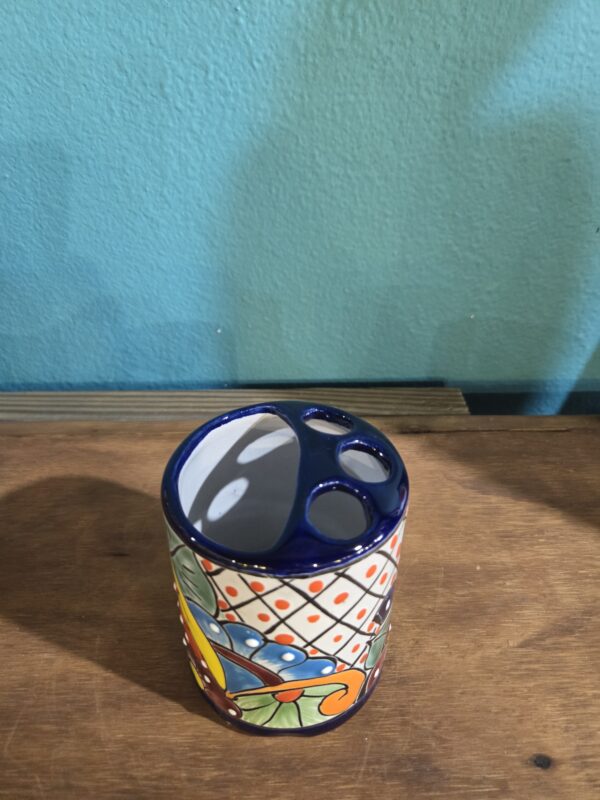 Toothbrush holder, talavera - Image 2