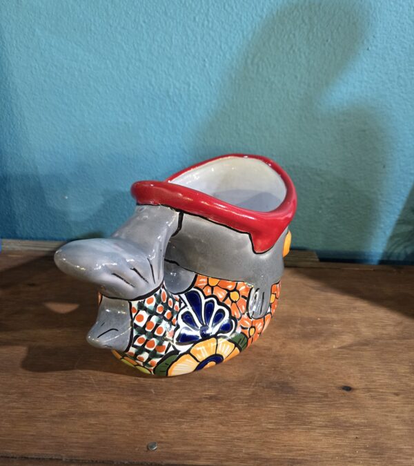 Fish planter, talavera - Image 4