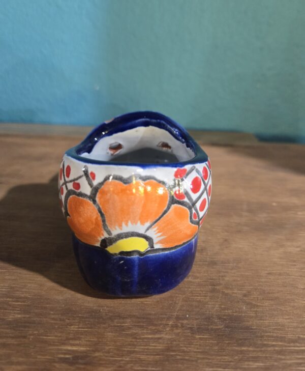 Small shoe planter, talavera - Image 4