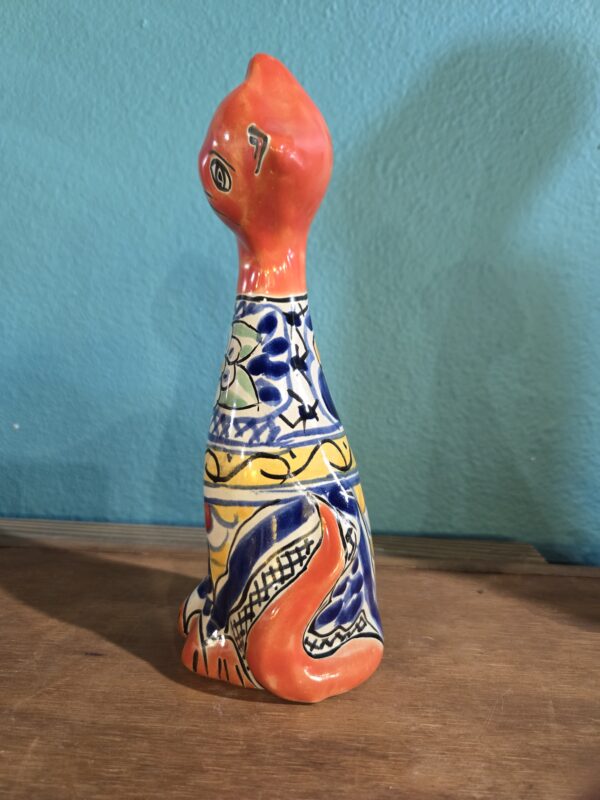 Sitting cat, talavera - Image 2