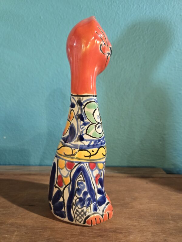 Sitting cat, talavera - Image 3