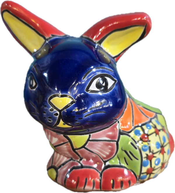 Small bunny planter, talavera