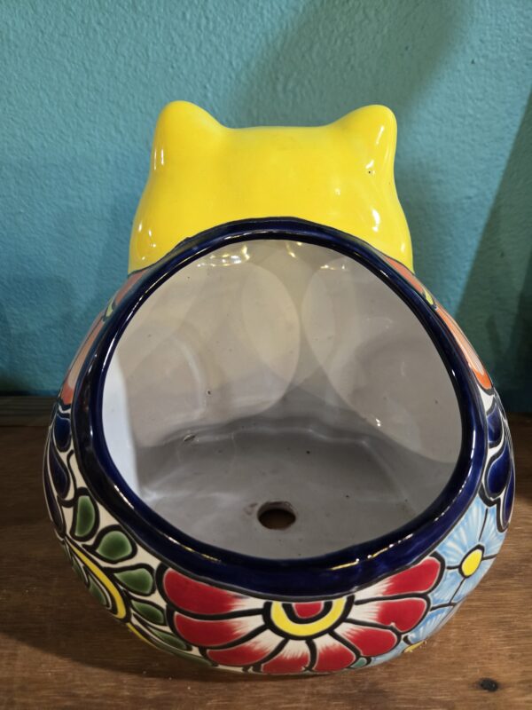 Cat planter, talavera - Image 3