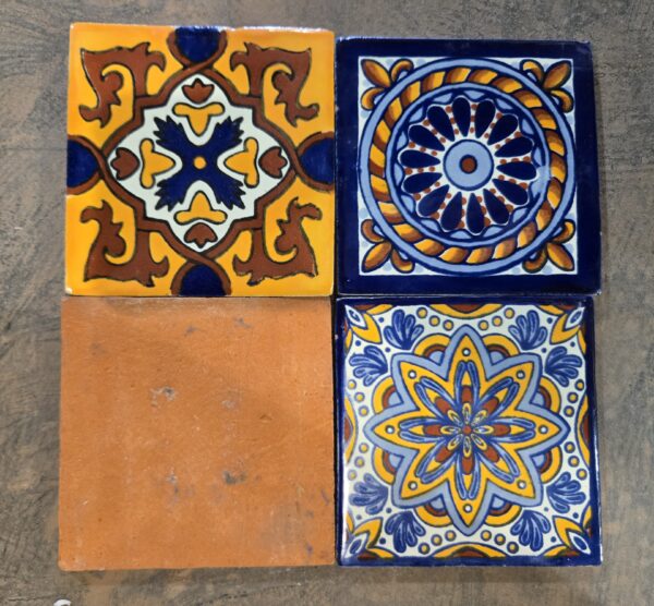 Tile pack of 4 (mix), talavera - Image 2