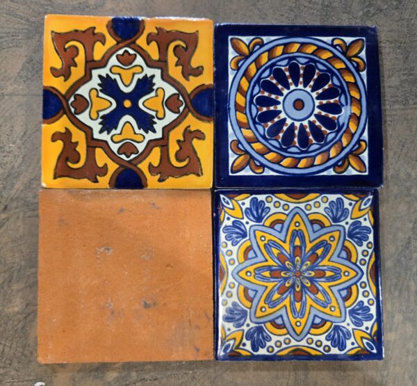Tile pack of 4 (mix), talavera - Image 2