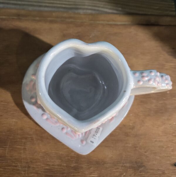 Heart shape coffee set (set of 2) - Image 4