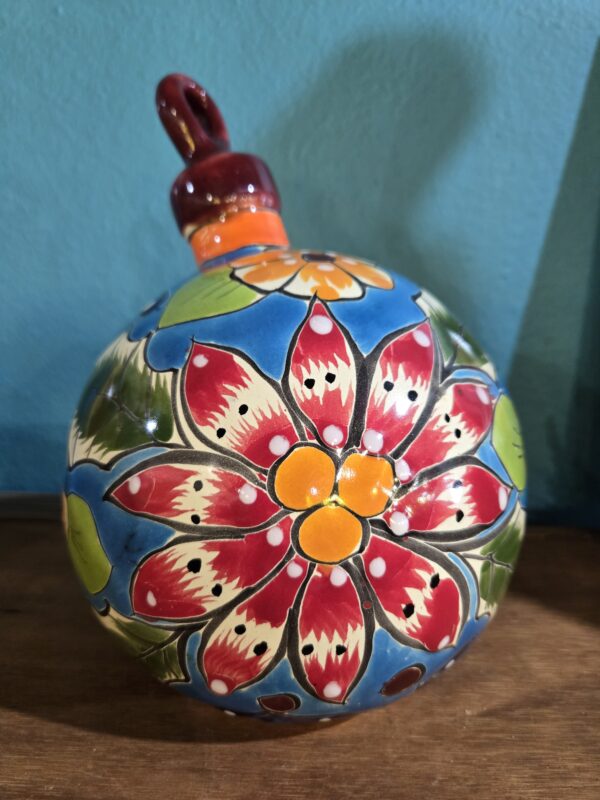 Christmas sphere ornament, talavera - Image 2