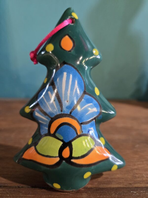 Christmas tree ornament, talavera - Image 2