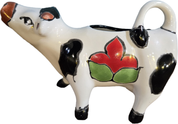 Cow creamer, talavera