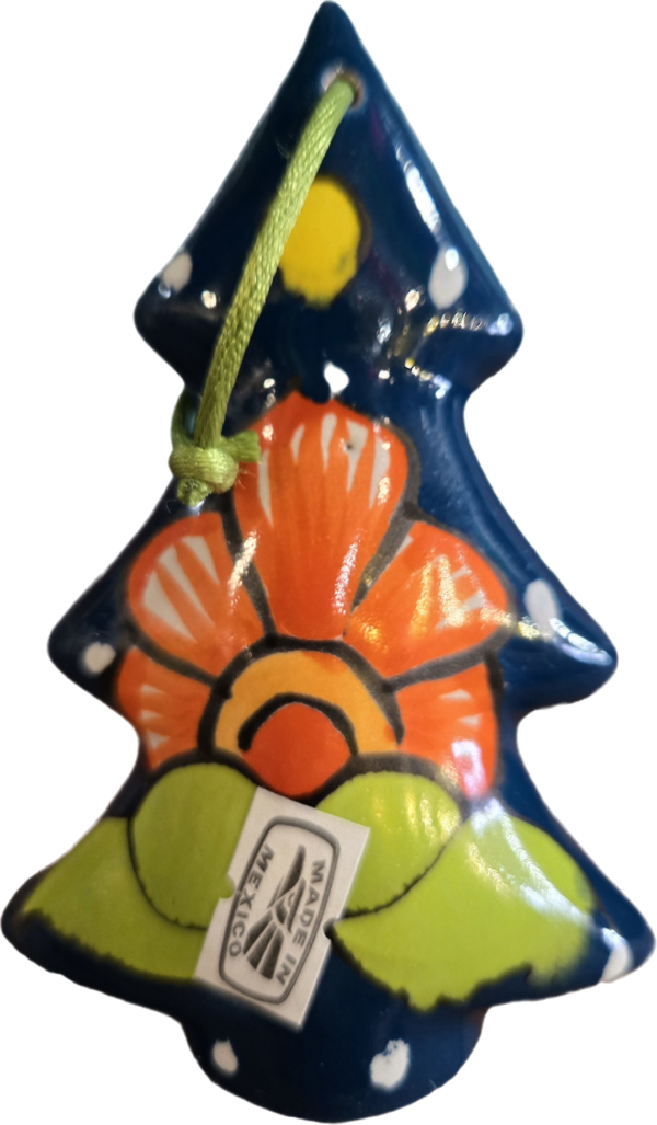 Christmas tree ornament, talavera