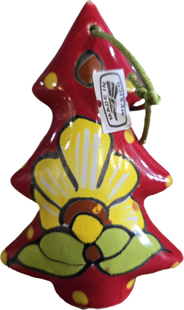 Christmas tree ornament, talavera