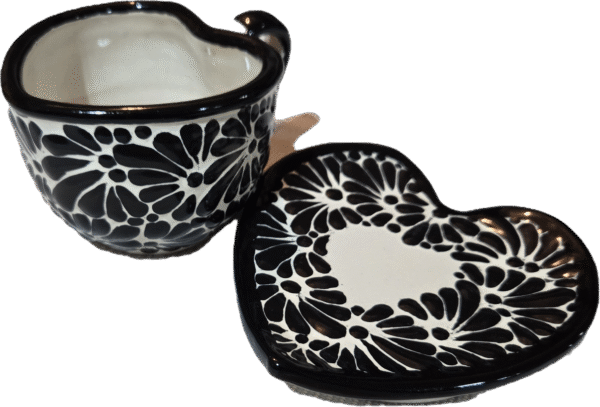 Heart shape coffee set - Image 2