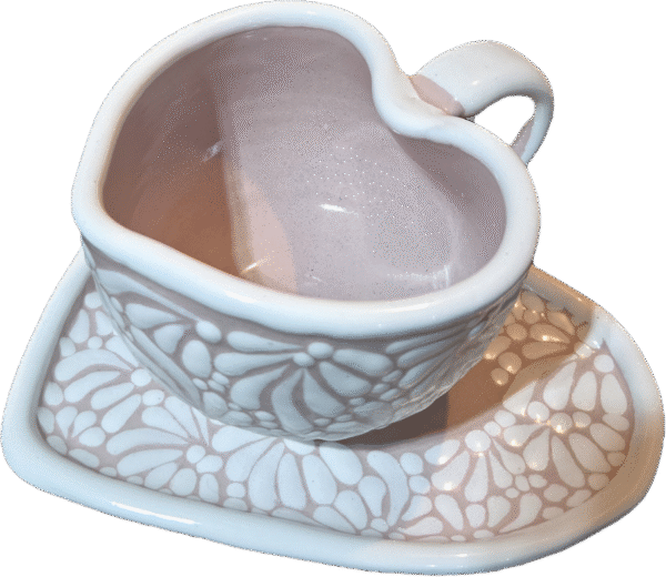 Heart shape coffee set