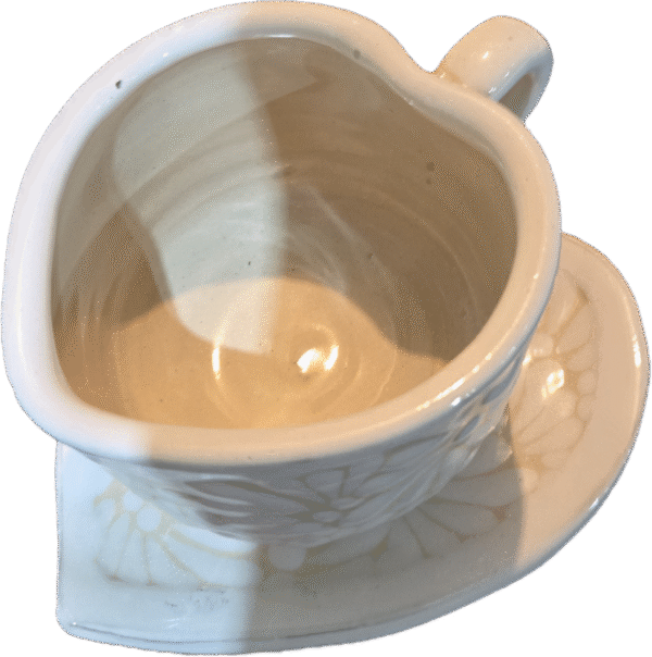 Heart shape coffee set