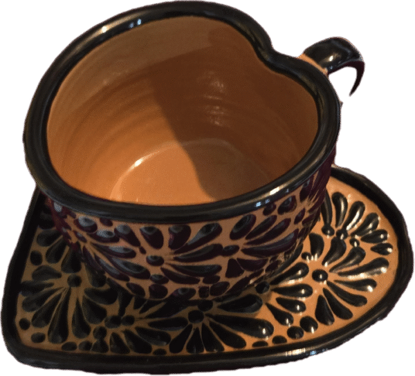 Heart shape coffee set