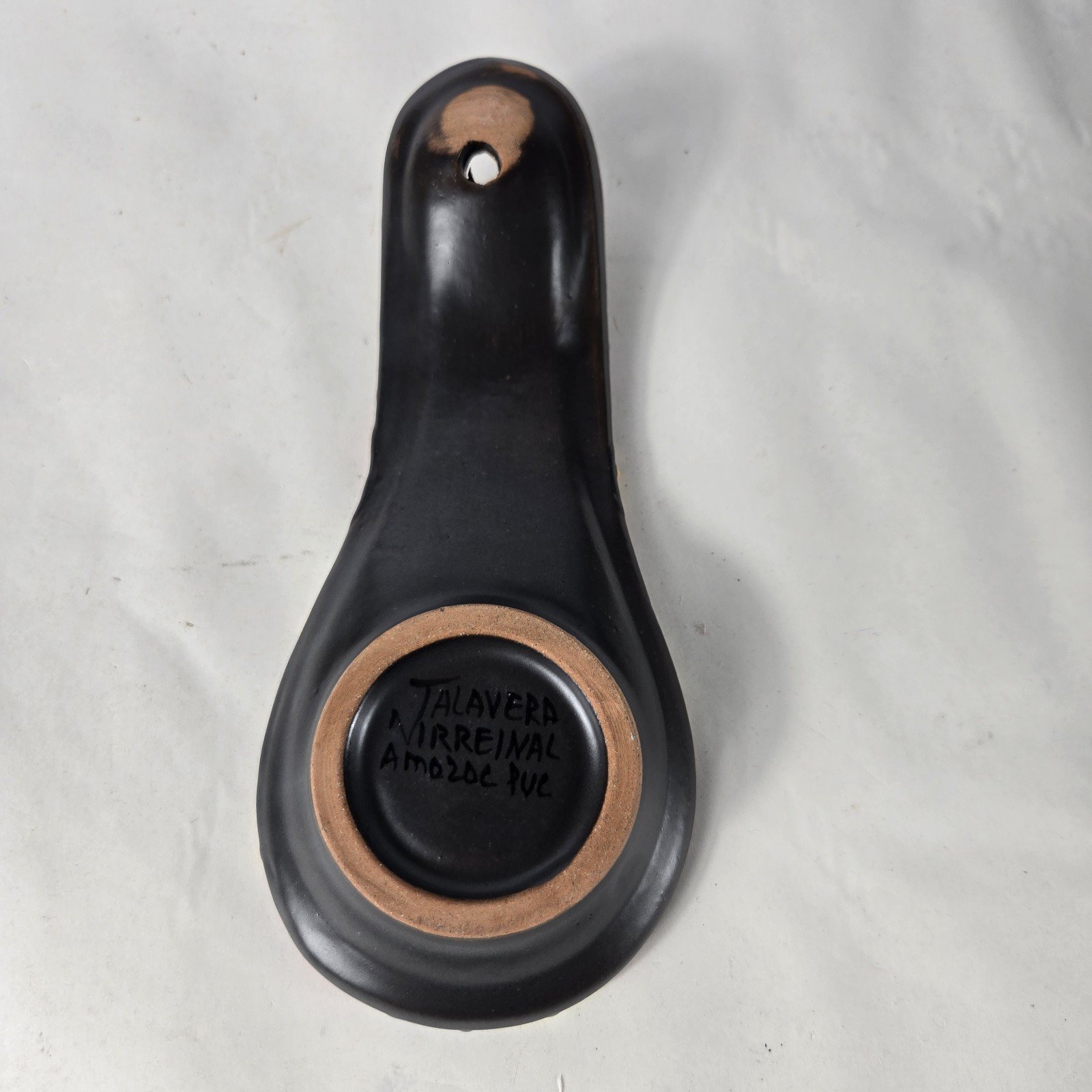 Talavera Spoon Rest Handmade Mexican Art 9 X 4 Inches 5 Talavera Spoon Rest Handmade Mexican Art 9 X 4 Inches