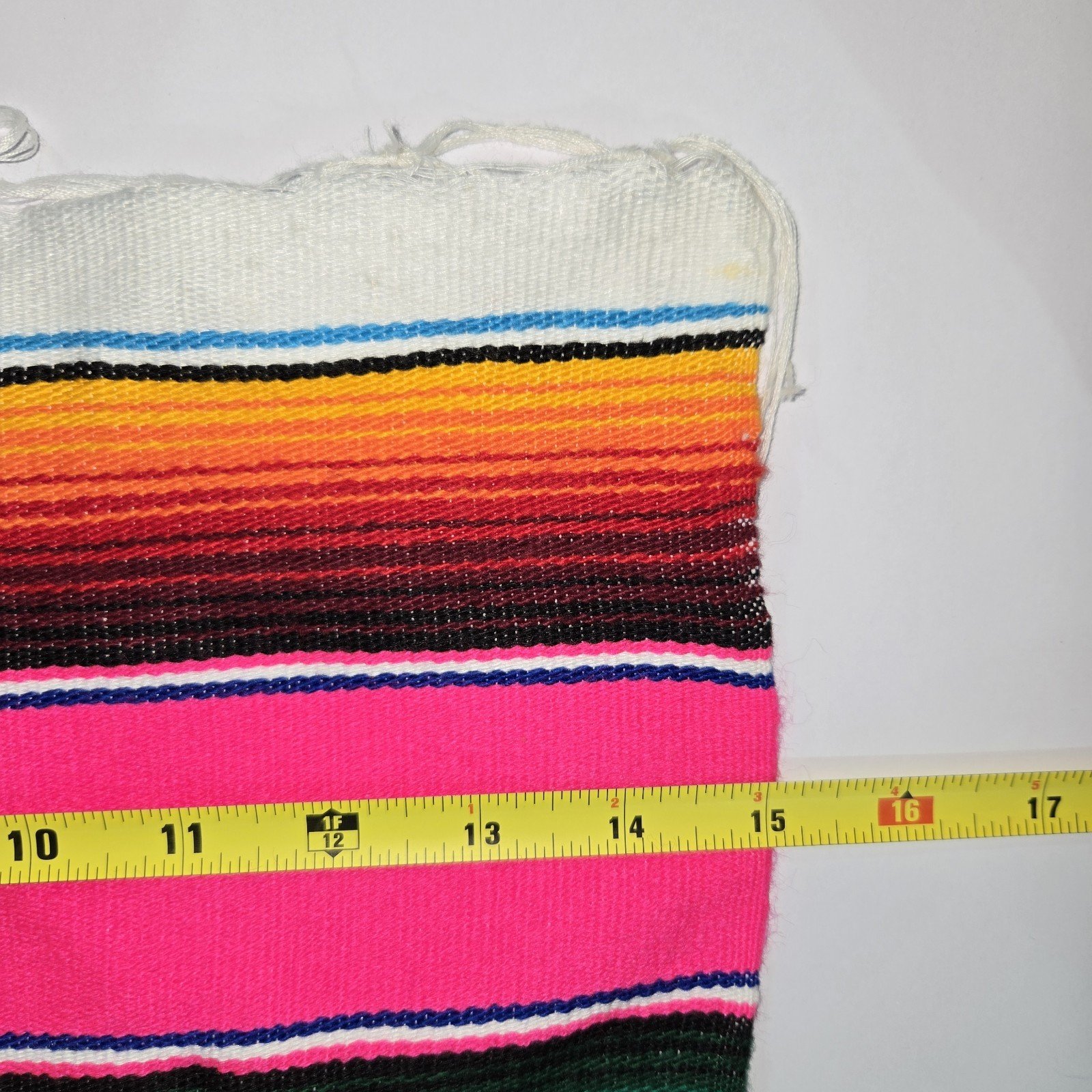 Mexican Zarape Saltillo Placemats Set of 4 Mexican Art Handmade In Mexico 3 Mexican Zarape Saltillo Placemats Set of 4 Mexican Art Handmade In Mexico