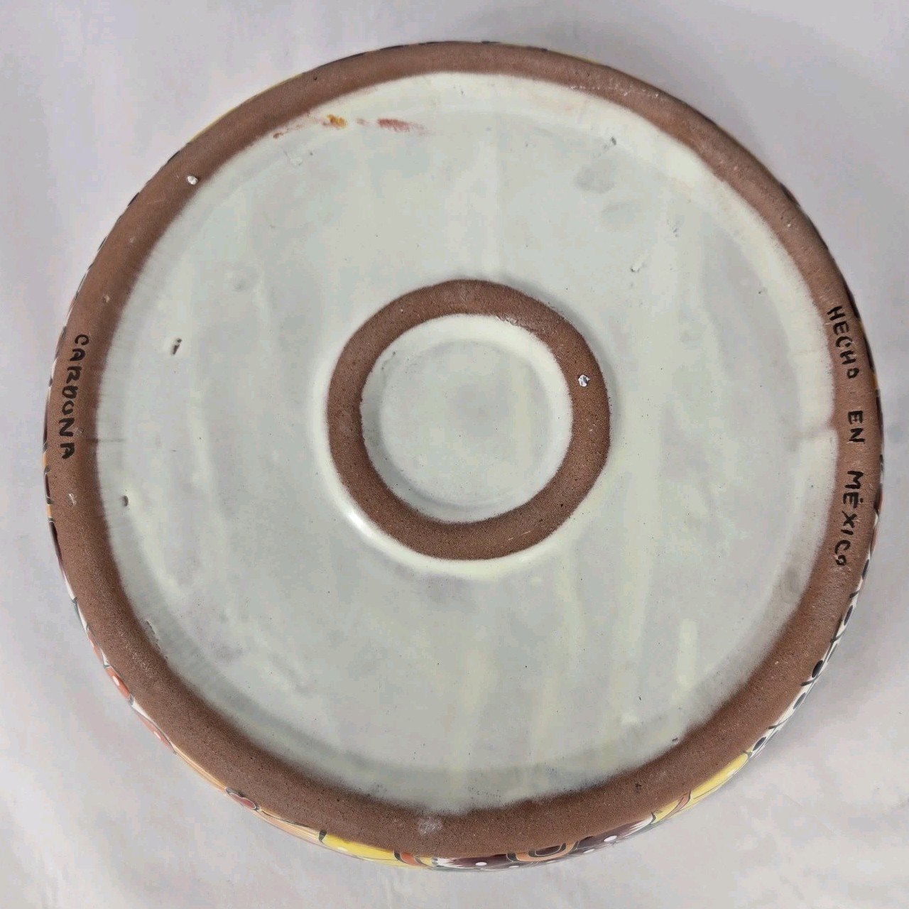 Talavera Pottery Mexican Art Multicolor Saucer Plate 12 X 1.5 Inches 4 Talavera Pottery Mexican Art Multicolor Saucer Plate 12 X 1.5 Inches