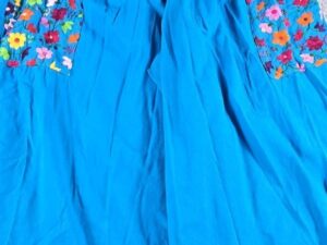 Mexican Embroidered Palazzo Jumpsuit Handmade 3X