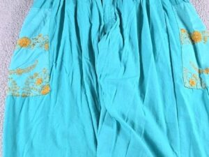 Mexican Embroidered Palazzo Jumpsuit Handmade 3X