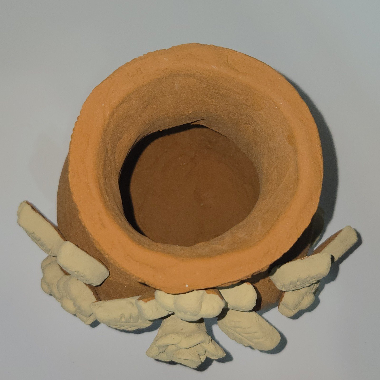 7 Inch Mini Tabletop Terracotta Chimney Mexican Art Handmade 7 7 Inch Mini Tabletop Terracotta Chimney Mexican Art Handmade