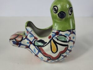 Talavera Dove Planter Hand Painted Mexican Art Succulants