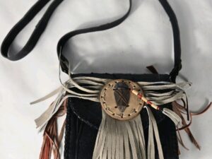 Genuine Leather Bag Crossbody Purse For Women 7 X 11 Inches