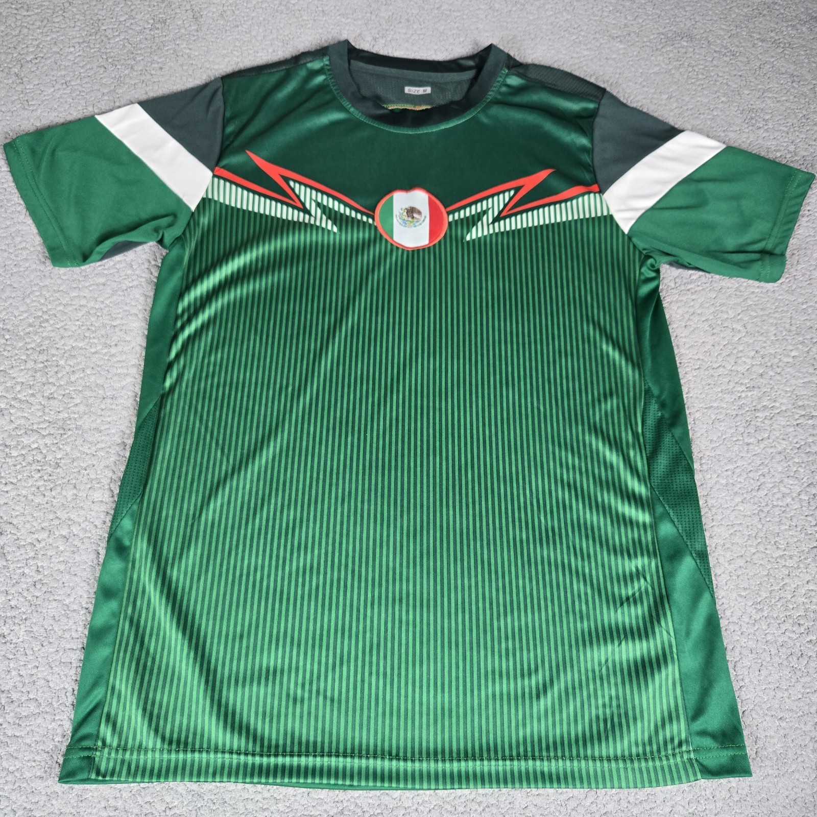 Mexico National Soccer Team Jersey Green Size M